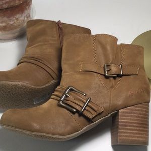 Blowfish ankle boots tan/cognac size 10